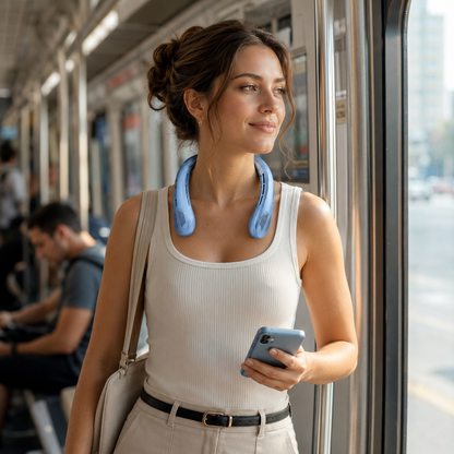 Vela Air Flow — Ventilateur de cou mains libres
