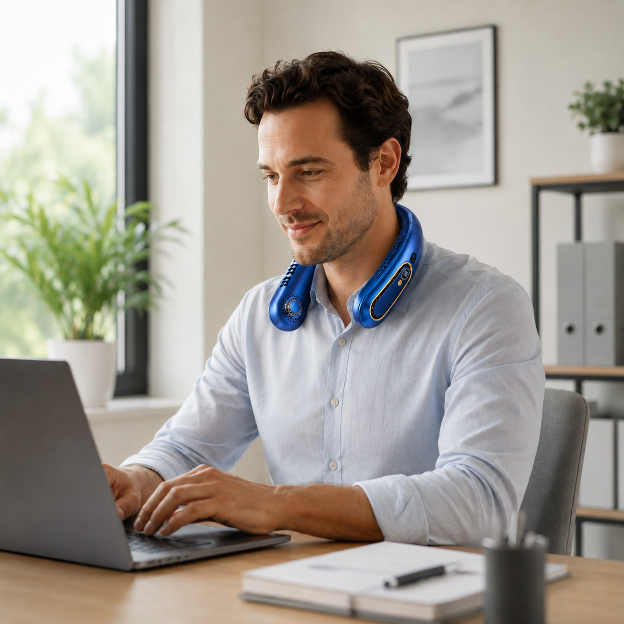 Vela Air Signature — Ventilateur de cou mains libres