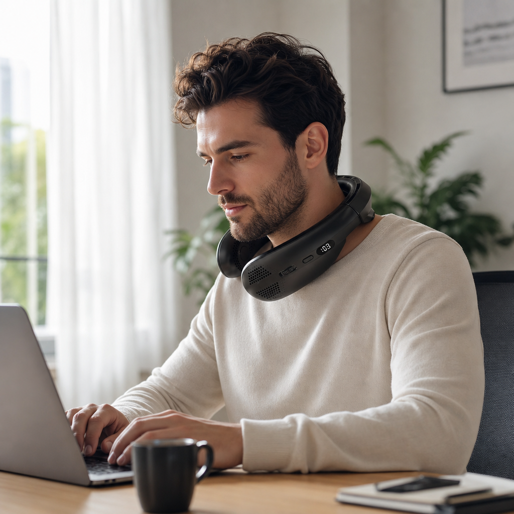 Vela Air Pro — Ventilateur de cou mains libres